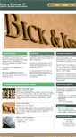 Mobile Screenshot of bick-kistner.com
